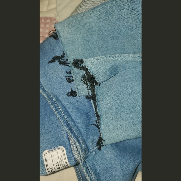 Free People Easy Goes It pull on denim jegging skinny jean Legging mid rise - Picture 4 of 4